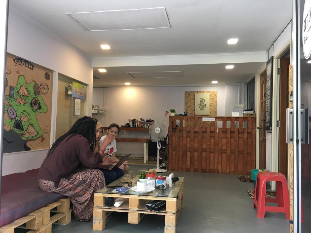 Get Inn Backpackers Kota Kinabalu Exterior foto